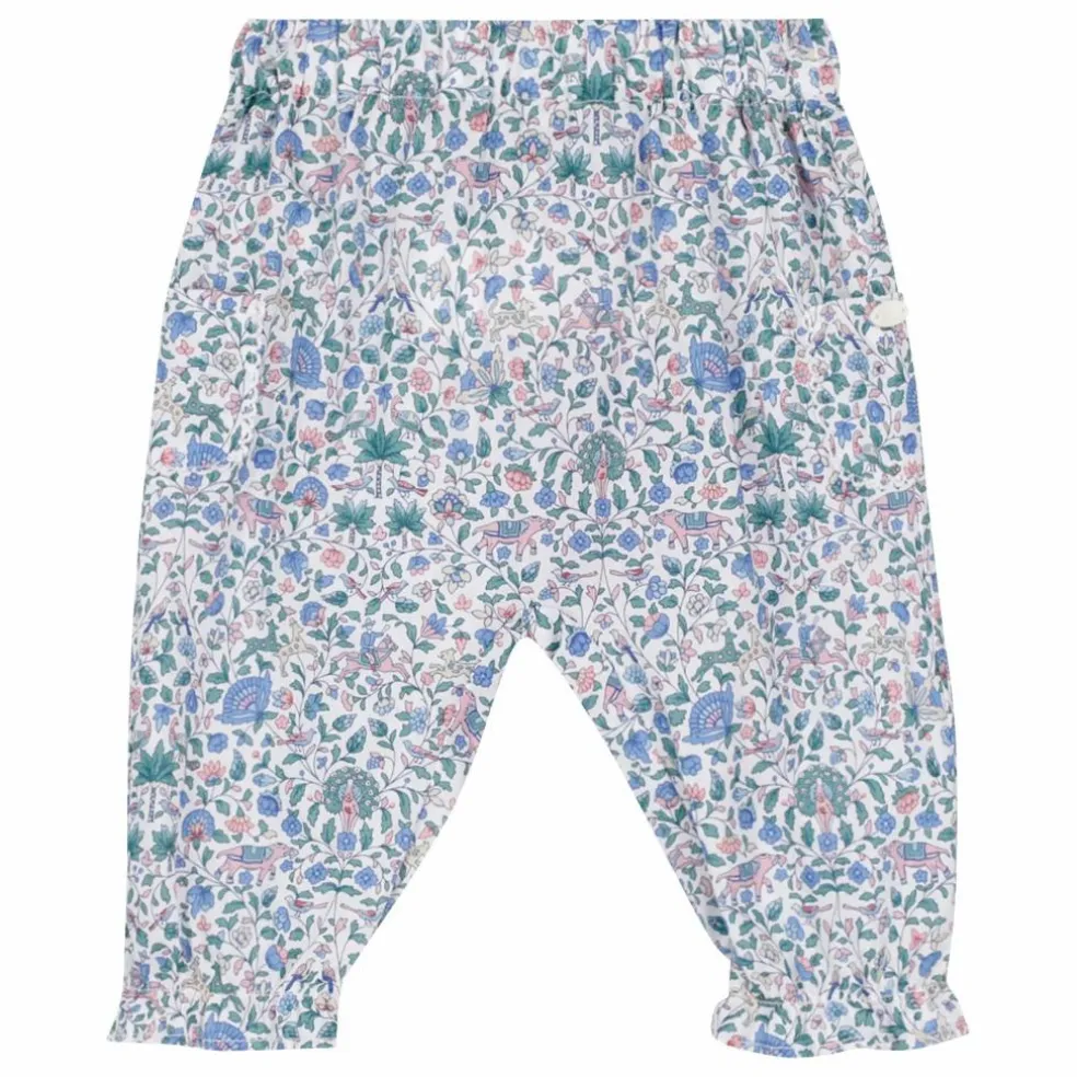 Pantalon Volants Liberty | Blanc