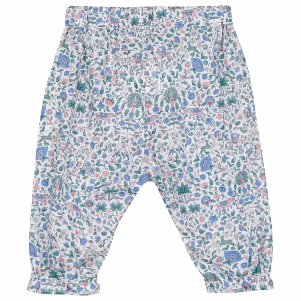 Pantalon Volants Liberty | Blanc