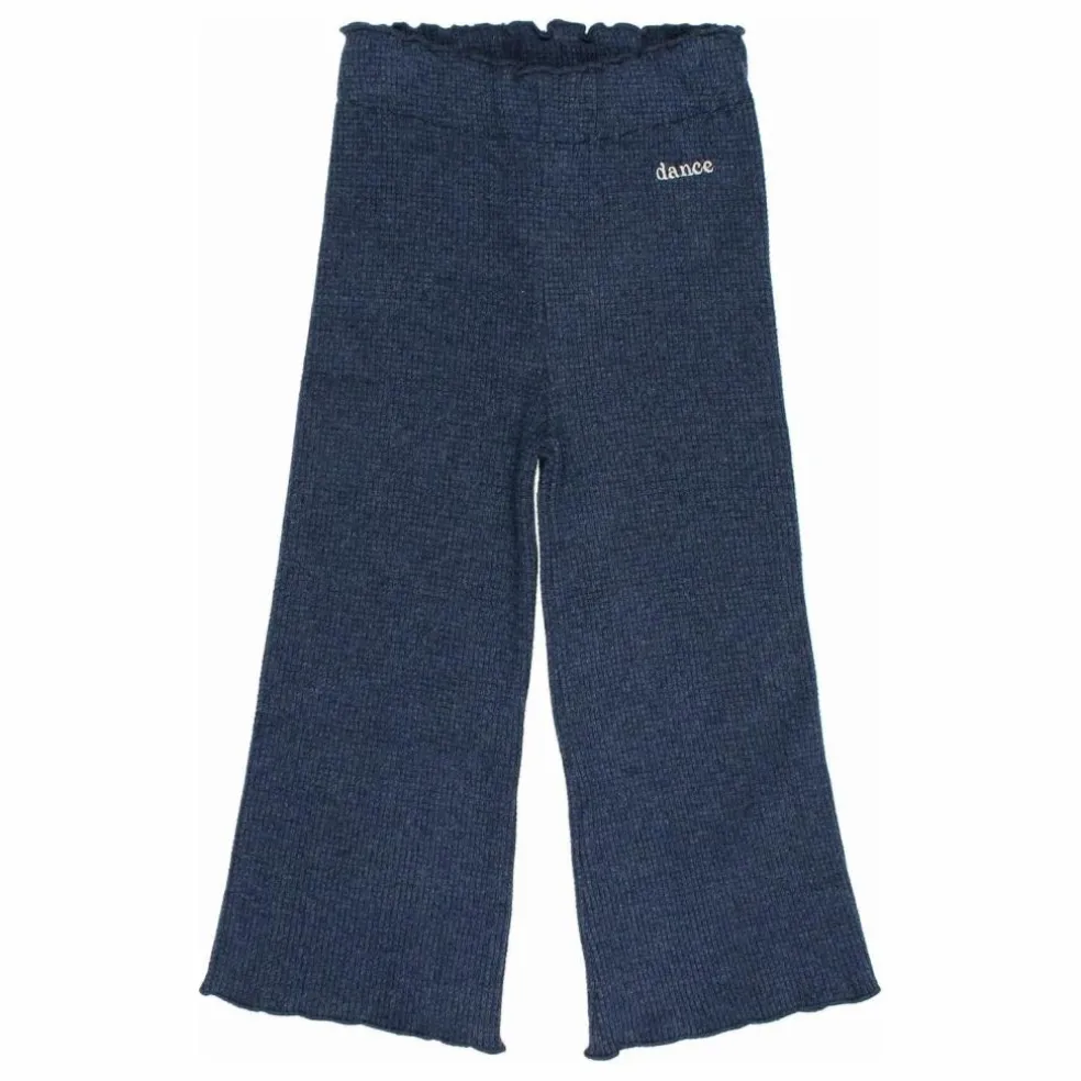 Pantalon Waffle | Bleu marine