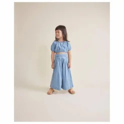 Pantalon Wide Denim | Bleu jean