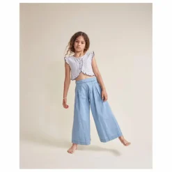 Pantalon Wide Denim | Bleu jean