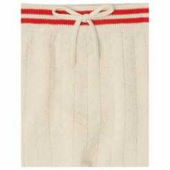 Pantalon Zigzag Laine de Mérinos | Ecru