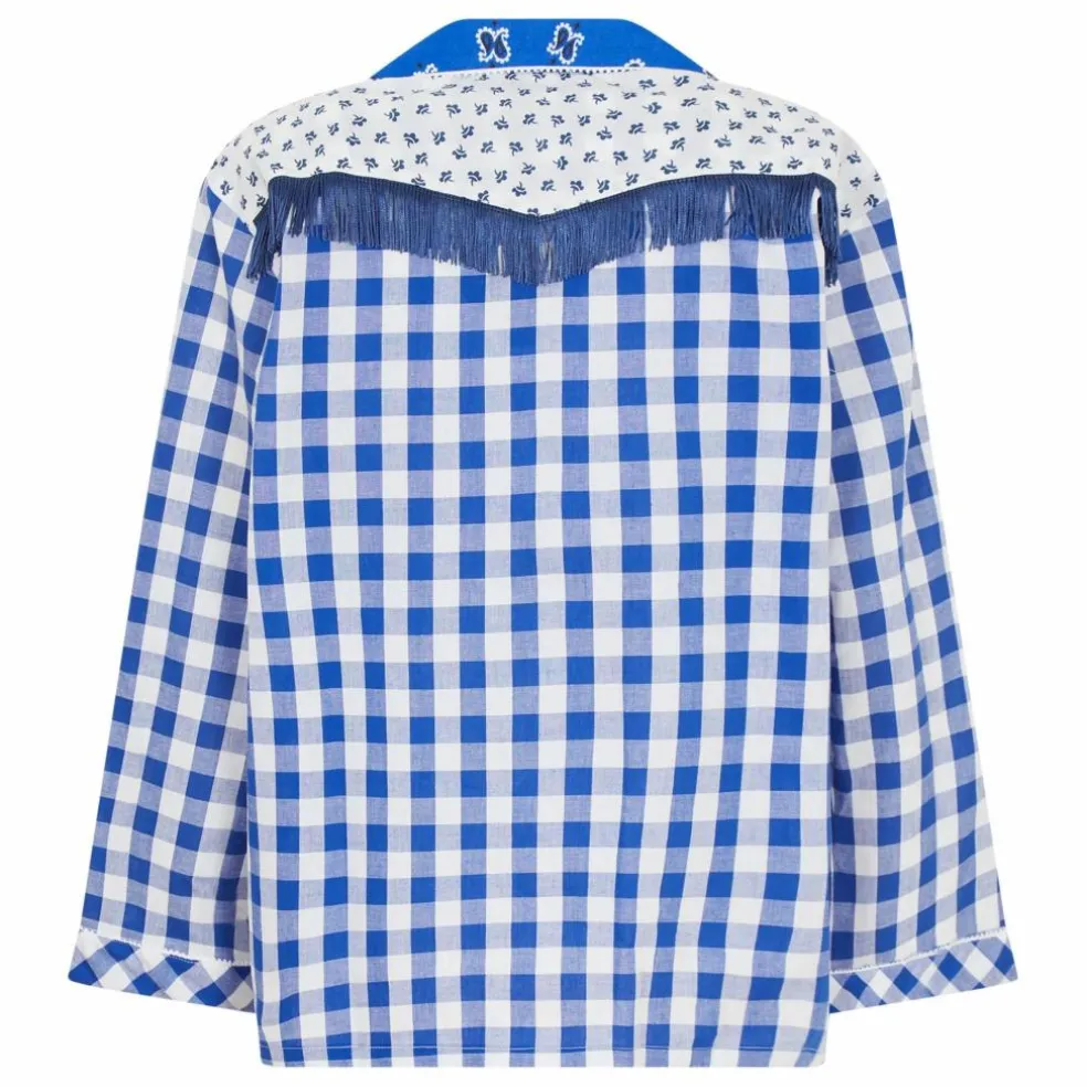 Paolina x Smallable - Blouse Douglas | Bleu