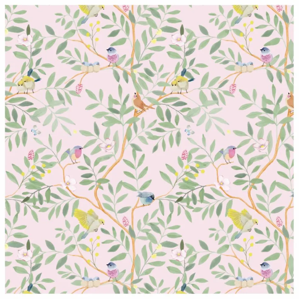 Papier Peint Printemps | Rose