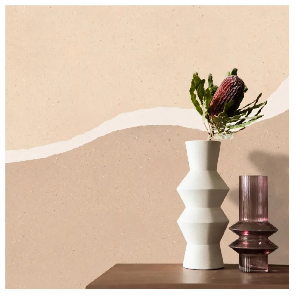 Papier peint Duo - 4 lès | Beige