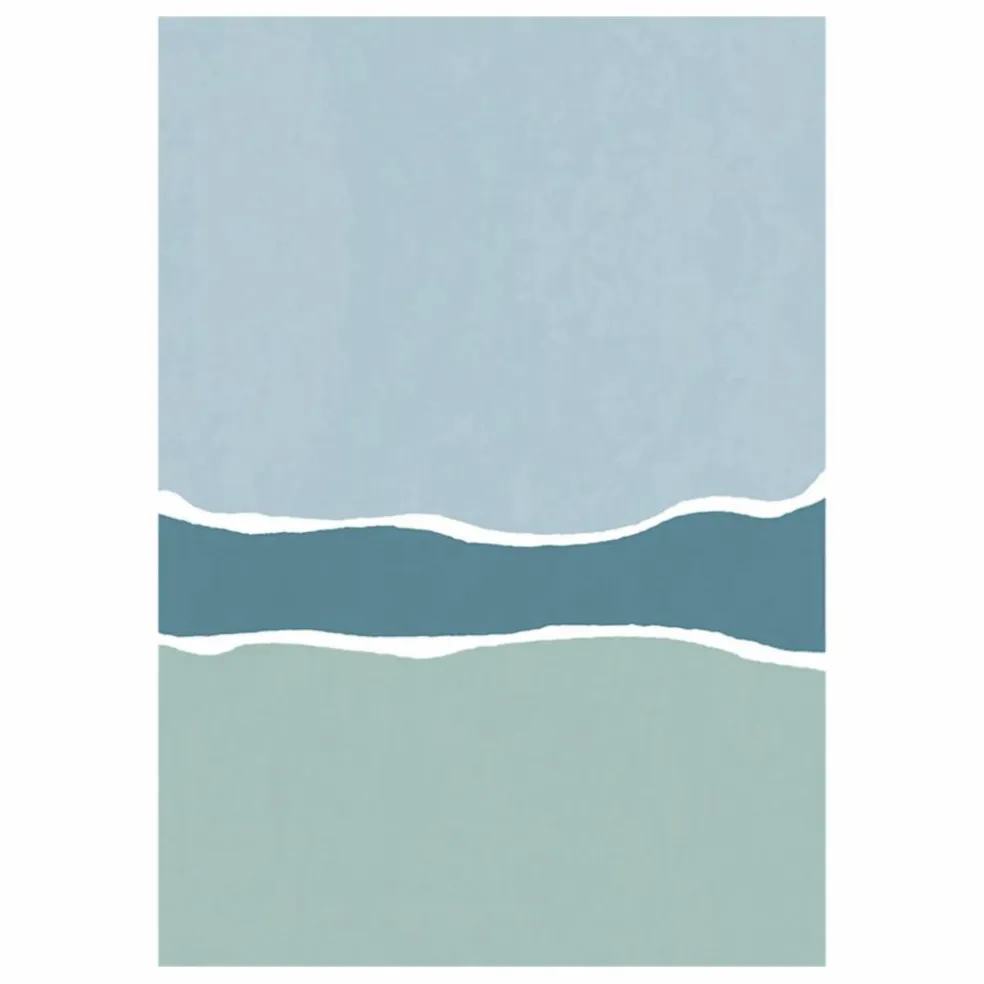Papier peint Trio - 4 lès | Vert