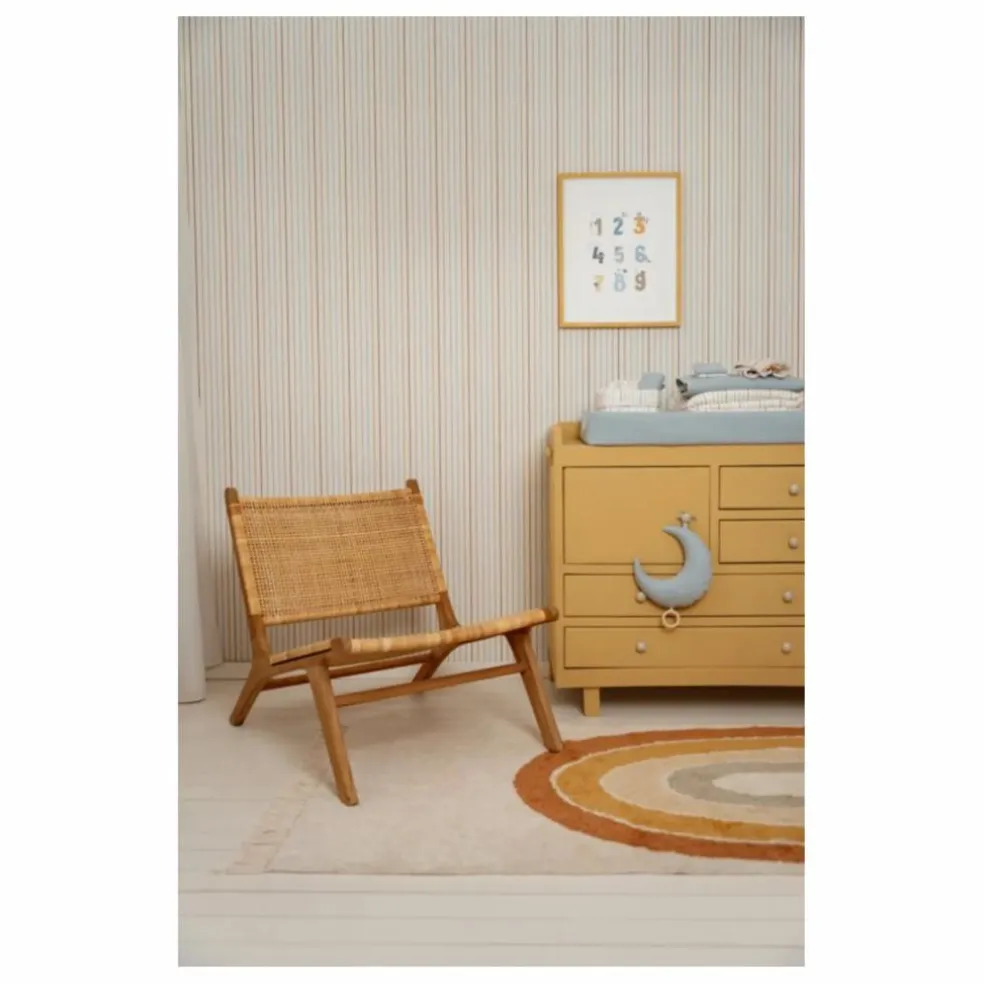 Papier-peint - Vintage Sunny Stripes