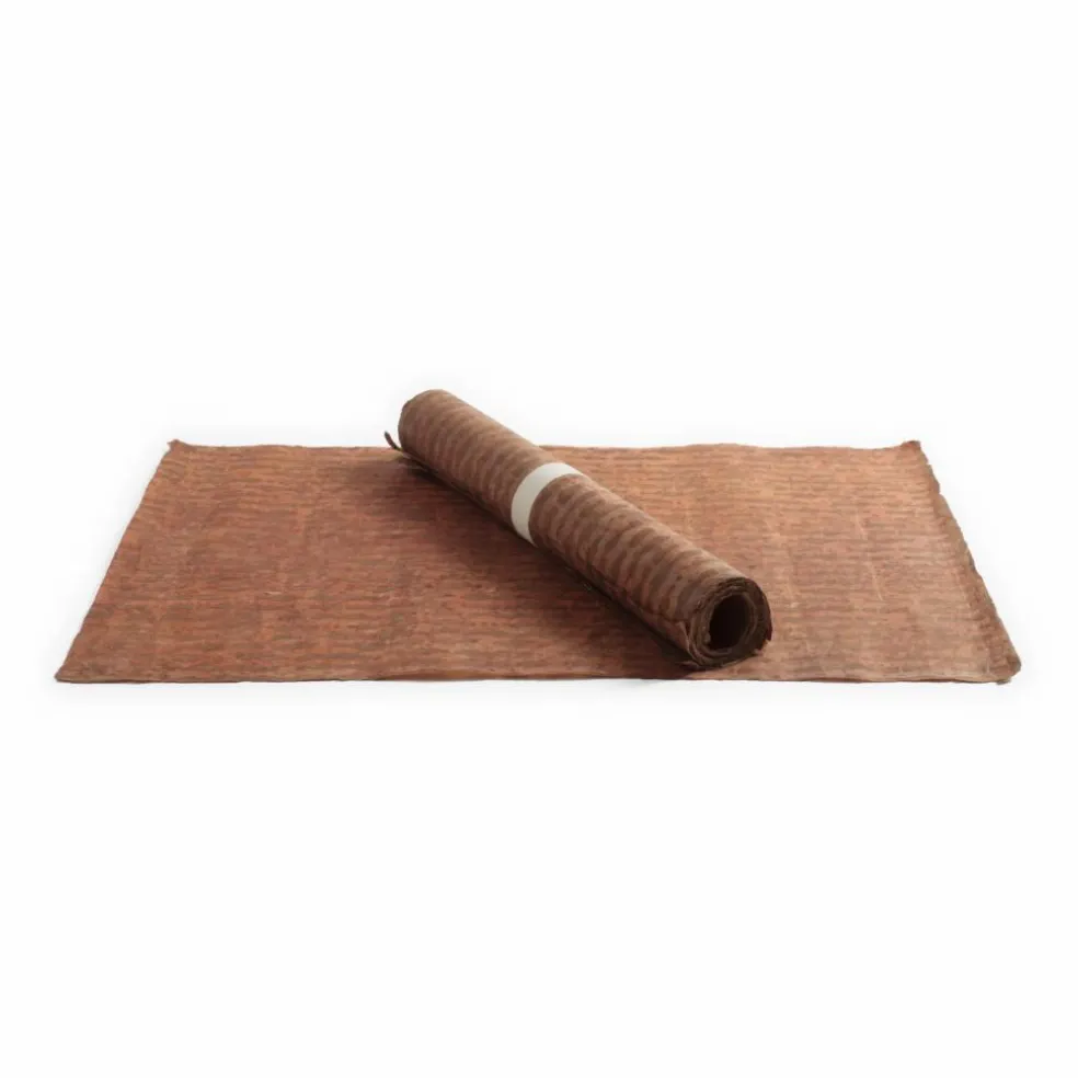 Papier-peint Weave Cuba - Set de 12 feuilles | Terracotta