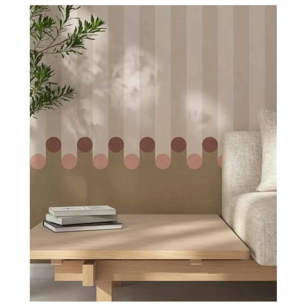 Papiers peint Dott - 2 lès | Beige