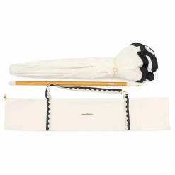 Parasol festonné Amalfi | Blanc