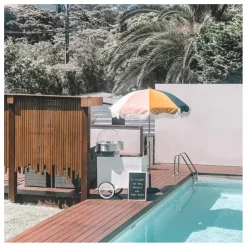 Parasol frangé Premium