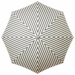 Parasol frangé Premium | Noir