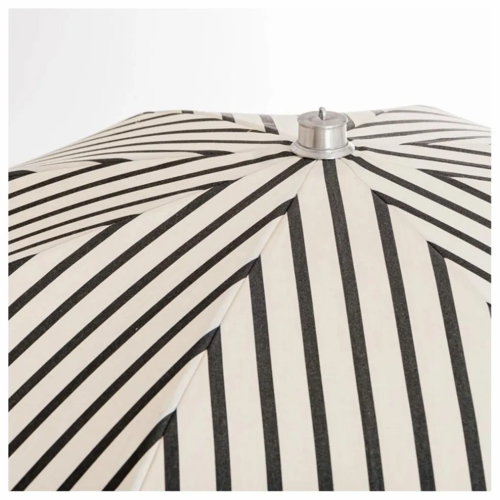 Parasol frangé Premium | Noir