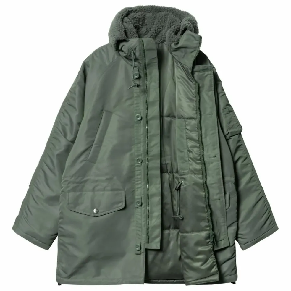 Parka à Capuche Olten | Vert de gris