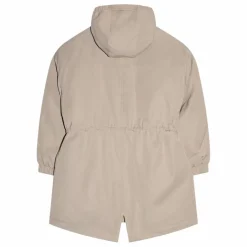 Parka Doublée Fox Fibres Recyclées | Gris perle