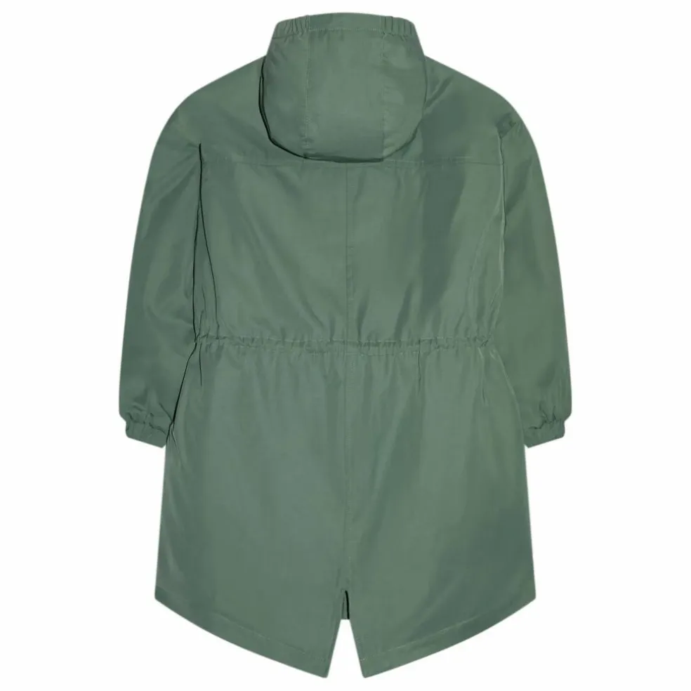 Parka Doublée Fox Fibres Recyclées | Vert canard