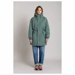 Parka Doublée Zebra Fibres Recyclées | Vert canard