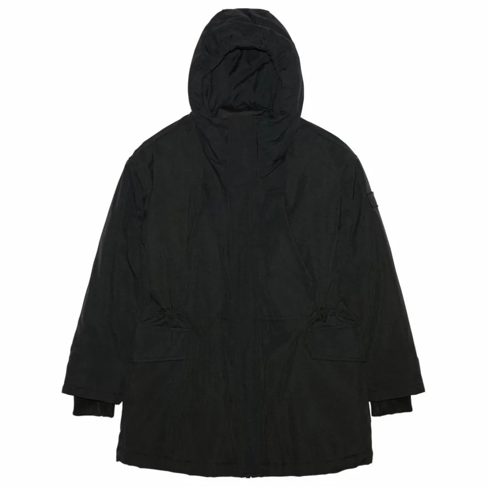 Parka Doublée Zebra Fibres Recyclées | Noir