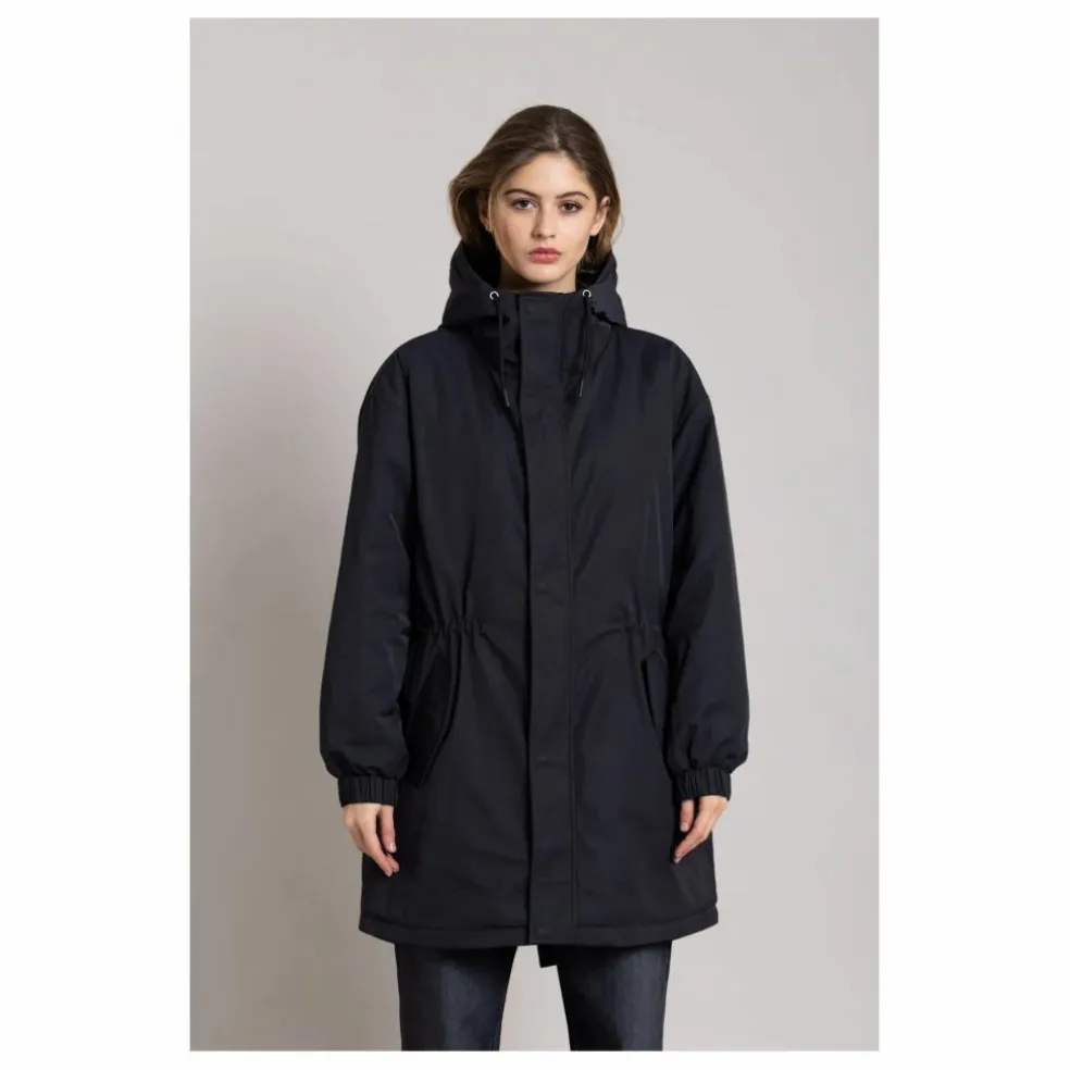 Parka Doublée Zebra Fibres Recyclées | Noir