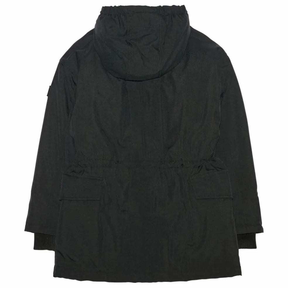 Parka Doublée Zebra Fibres Recyclées | Noir