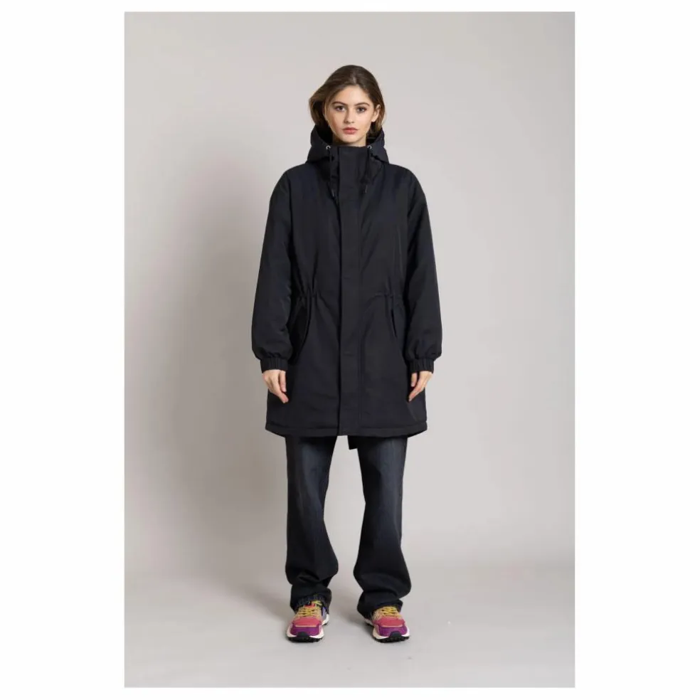 Parka Doublée Zebra Fibres Recyclées | Noir