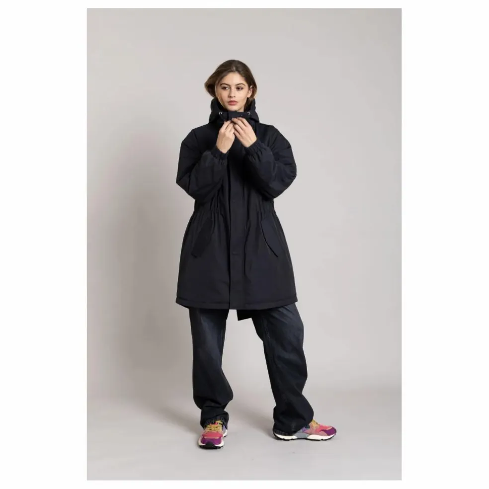 Parka Doublée Zebra Fibres Recyclées | Noir