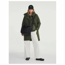 Parka Longue Matelassée Goretex | Vert kaki