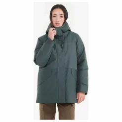 Parka Mi-Longue Gore-Tex Fibres Recyclées | Vert de gris