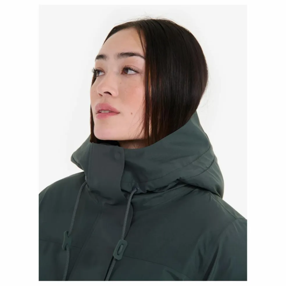 Parka Mi-Longue Gore-Tex Fibres Recyclées | Vert de gris