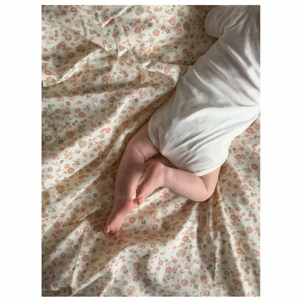 Parure de lit Augusta | Rose pêche