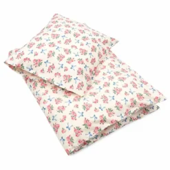 Parure de lit Bella Rosita en coton bio | Rose