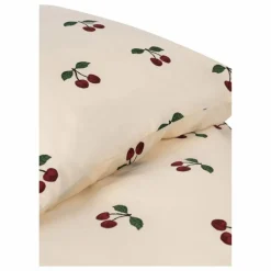 Parure de lit Cherry en coton bio | Rouge cerise