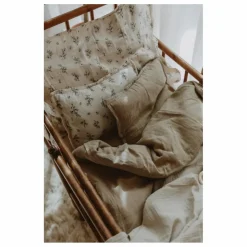 Parure de lit en mousseline de coton Bluebell | Crème
