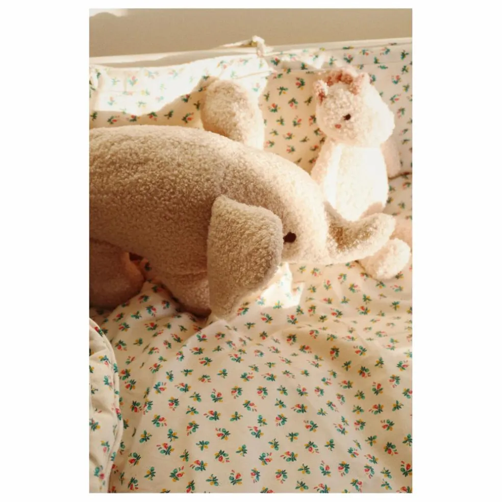 Parure de lit Fleur en coton bio