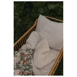 Parure de lit Gingham Sky | Bleu ciel