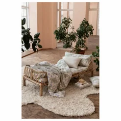 Parure de lit Plumbago en coton bio | Bleu