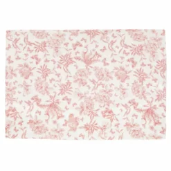 Parure de lit Toile de Jouy | Rose pêche