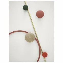 Patère en chêne The Dots | Chêne