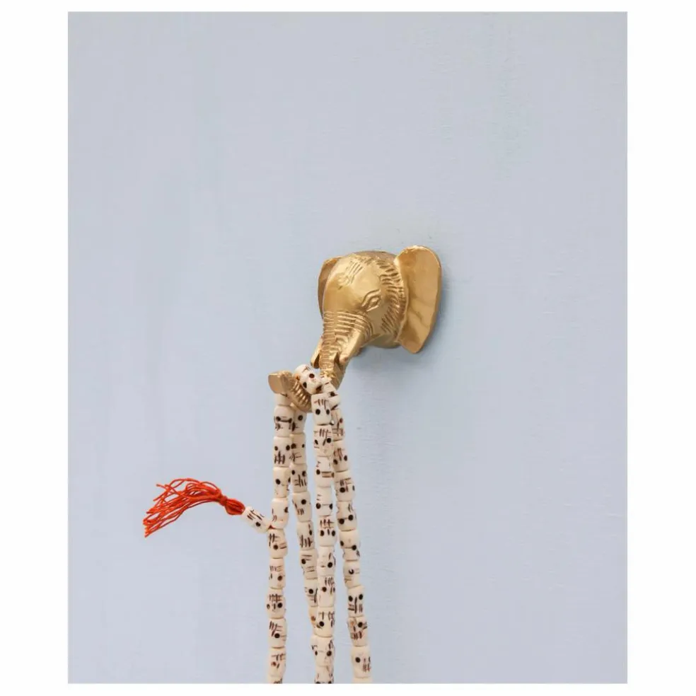 Patère en laiton Billy l'éléphant | Gold