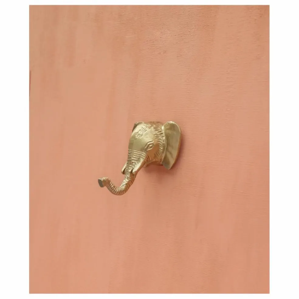Patère en laiton Billy l'éléphant | Gold