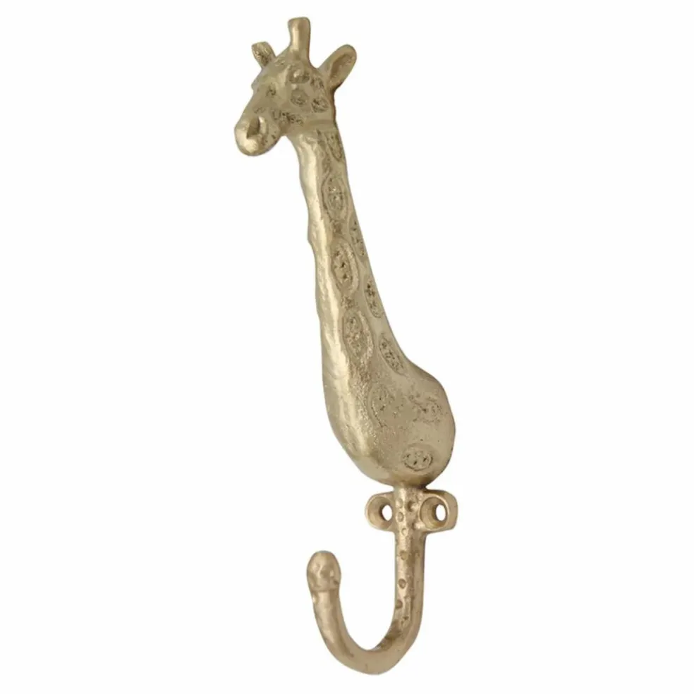 Patère en laiton Gloria la petite Girafe | Gold