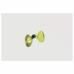 Patère en verre Bubble petite | Vert