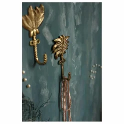 Patères Devi Palmtree en laiton recyclé - Set de 2 | Mordoré