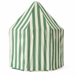 Pavillon en toile de coton et bois | Vert