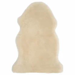 Peau de mouton poil court - 98x62 cm | Milk