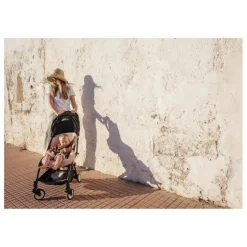 Peau de mouton pour poussette et couffin - 68x44 cm | Rose