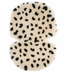 Peau de mouton pour poussette et couffin - 68x44 cm | Léopard