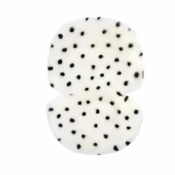 Peau de mouton pour poussette et couffin - 68x44 cm | Dalmatian