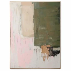 Peinture Abstraite Nomad | Vert kaki