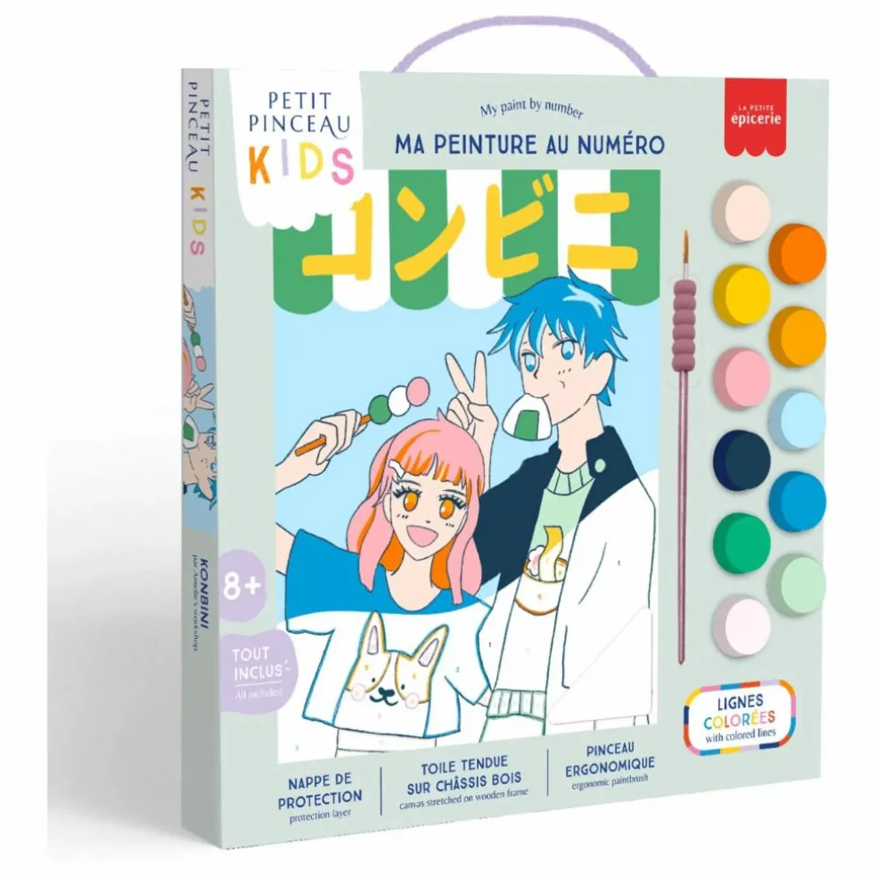 Peinture au numéro enfant - Konbini